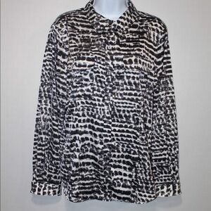 Calvin Klein Women’s Button Up Size Large